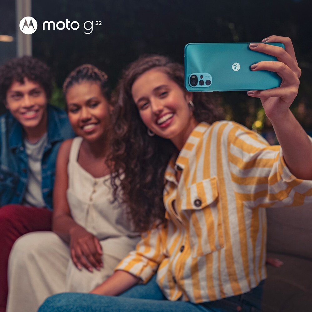 Motorola Moto G22 iceberg blue Android 12.0 Smartphone