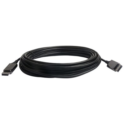 KAbel günstig Kaufen-Techly DisplayPort AOC Anschlusskabel 8K St./St. 10m schwarz ICOC-DSP-HY-010. Techly DisplayPort AOC Anschlusskabel 8K St./St. 10m schwarz ICOC-DSP-HY-010 <![CDATA[• Kabel-Kabel • Anschlüsse: Displayport und Displayport • Farbe: schwarz, Länge: 10