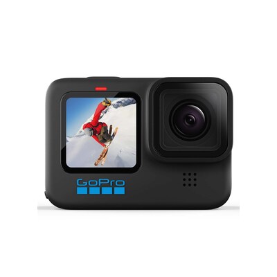 GoPro Hero 10 Black 5K60/4K10-Action Cam wasserdicht Sprachsteuerung Touchscreen