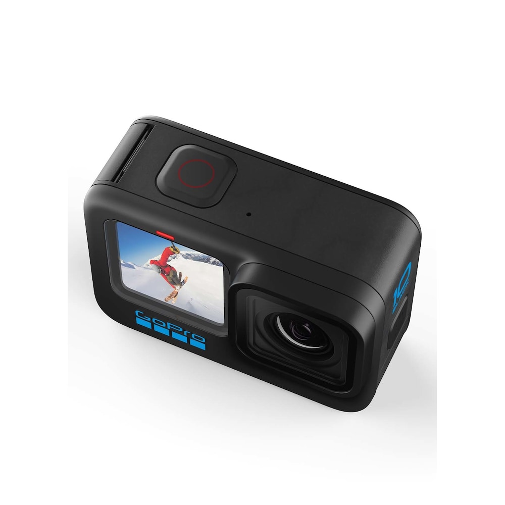 GoPro Hero 10 Black 5K60/4K10-Action Cam wasserdicht Sprachsteuerung Touchscreen