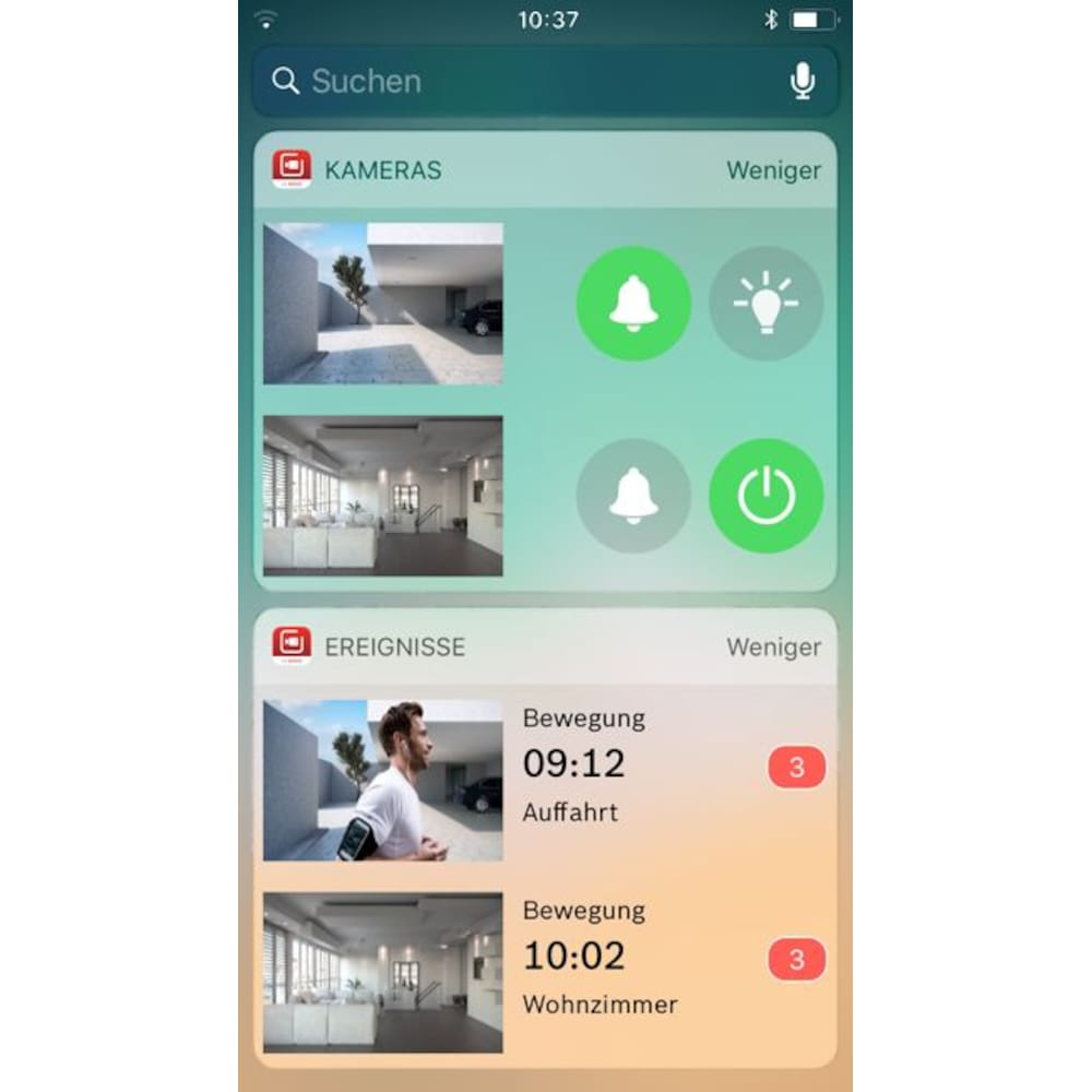 Bosch Smart Home Starter Set "Outdoor Sicherheit", inkl. 2 x Außenkamera