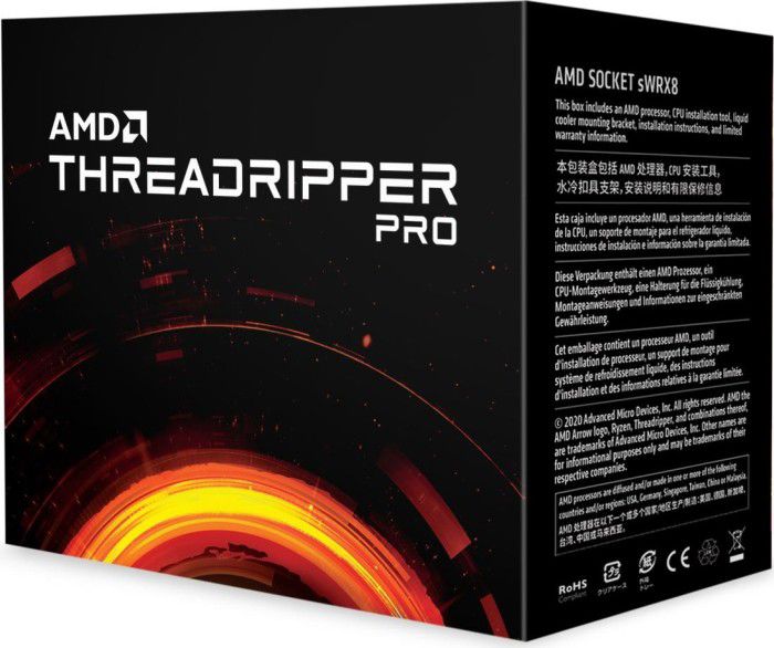 AMD Ryzen Threadripper PRO 3975WX (32x 3,5GHz) 128MB Cache Sockel WRX8