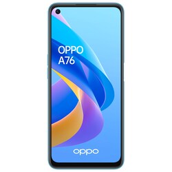 Oppo A76 4/128GB glowing blue Dual-Sim ColorOS 11.1 Smartphone