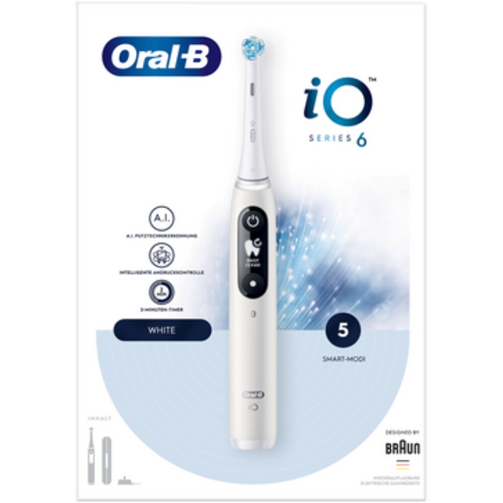 Oral-B iO Series 6 White Elektrische Zahnbürste