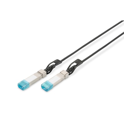Daten kabel günstig Kaufen-DIGITUS SFP+ 10G 0.5m DAC Kabel. DIGITUS SFP+ 10G 0.5m DAC Kabel <![CDATA[• SFP+ 10G 0.5m DAC Kabel • AWG 30 Twinax Kabel • 1,0625-10,52 Gbps unterstützte Datenrate]]>. 