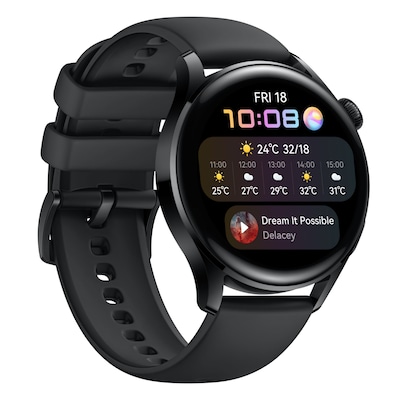 mit Huawei günstig Kaufen-Huawei Watch 3 Active Smartwatch 3,6cm-OLED-Display, eSIM, WLAN, GPS schwarz. Huawei Watch 3 Active Smartwatch 3,6cm-OLED-Display, eSIM, WLAN, GPS schwarz <![CDATA[• 3,63 cm (1,45 Zoll) OLED Display, Smartwatch mit eSIM • 3 Tage Akkulaufzeit, bis zu 1