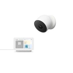 Google Nest Cam - Outdoor oder Indoor mit Akku &amp;amp; Google Nest Hub