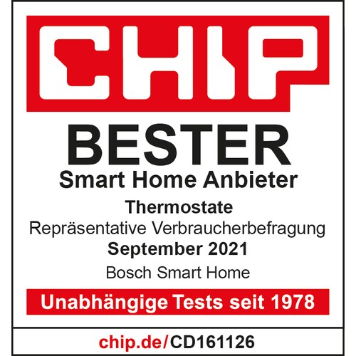 Bosch Smart Home smartes Heizkörper-Thermostat DE, 2er Pack