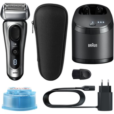 Braun  Series 8 – 8457cc Elektrorasierer Wet&Dry silber | 04210201393092
