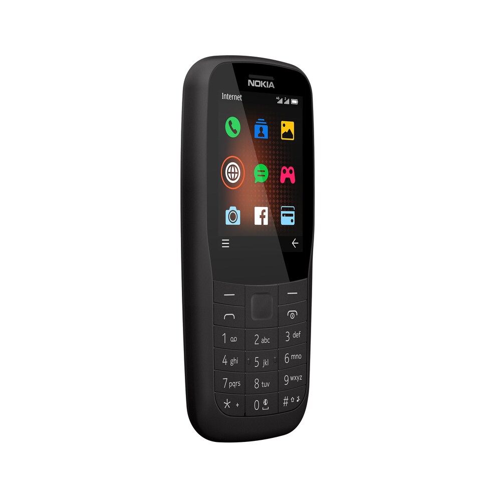 Nokia 220 4G Dual-SIM schwarz