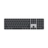 Magic Keyboard Touch ID Ziffernblock Mac Apple Chip silber schwarz dutch layout