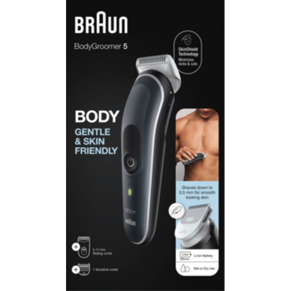 Braun BodyGroomer BG5340 - Körperpflege- und Haarentfernungs-Gerät
