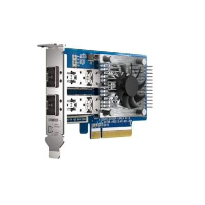 PCI E günstig Kaufen-QNAP QXG-25G2SF-CX6 Erweiterungskarte für High-Speed 25GbE Netzwerke. QNAP QXG-25G2SF-CX6 Erweiterungskarte für High-Speed 25GbE Netzwerke <![CDATA[• Dual-port SFP28 25GbE Erweiterungskarte • PCIe Gen4 x8 • low-profile form factor]]>. 