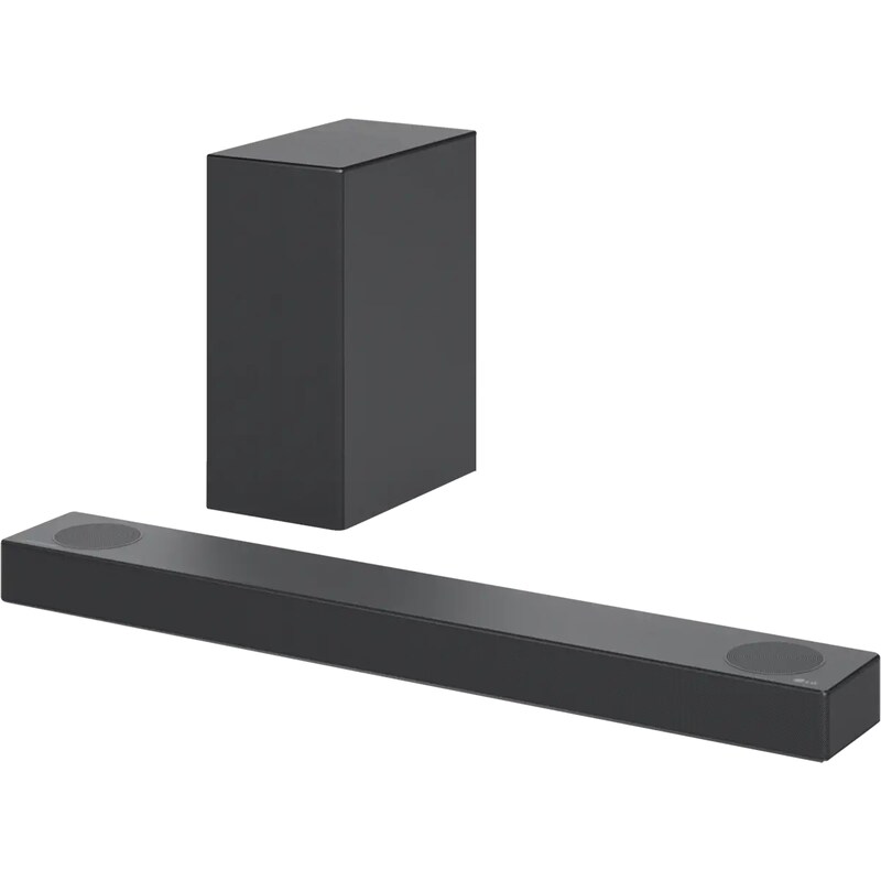 LG DS75Q 3.1.2 Dolby Atmos Soundbar, 380 Watt drahtloser Subwoofer silber