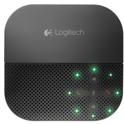 Breit und günstig Kaufen-Logitech Mobile Speakerphone P710e. Logitech Mobile Speakerphone P710e <![CDATA[• Freisprecheinrichtung für Mobilgeräte • Verbindung mit einem beliebigen Mobilgerät via Bluetooth oder USB • Integrierte Halterung • Unterstützt Breitband- und Sc