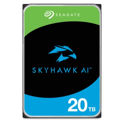 Seagate SkyHawk AI HDD ST20000VE002 - 20 TB 3,5 Zoll SATA 6 Gbit/s CMR