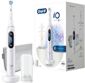 Oral-B iO Series 8 White Alabaster Special Edition elektrische Zahnb&uuml;rste