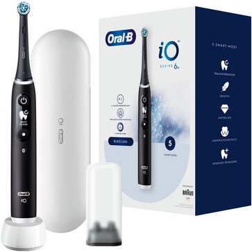 Oral-B iO Series 6 Black Lava Elektrische Zahnb&uuml;rste