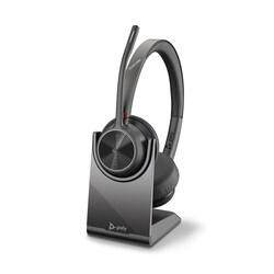 Poly Voyager 4320 UC Bluetooth Headset Stereo mit Stand