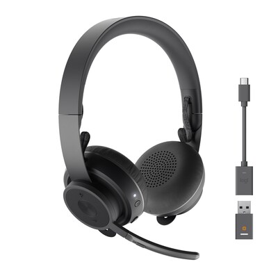 Headset f günstig Kaufen-Logitech Zone 900 Kabelloses Headset. Logitech Zone 900 Kabelloses Headset <![CDATA[• Anwendungsbereich: Standard, Kopfbügel beidseitig • Kabellos, Schwarz, 180g • USB-Anschluss, PC/ Notebook, Mac]]>. 