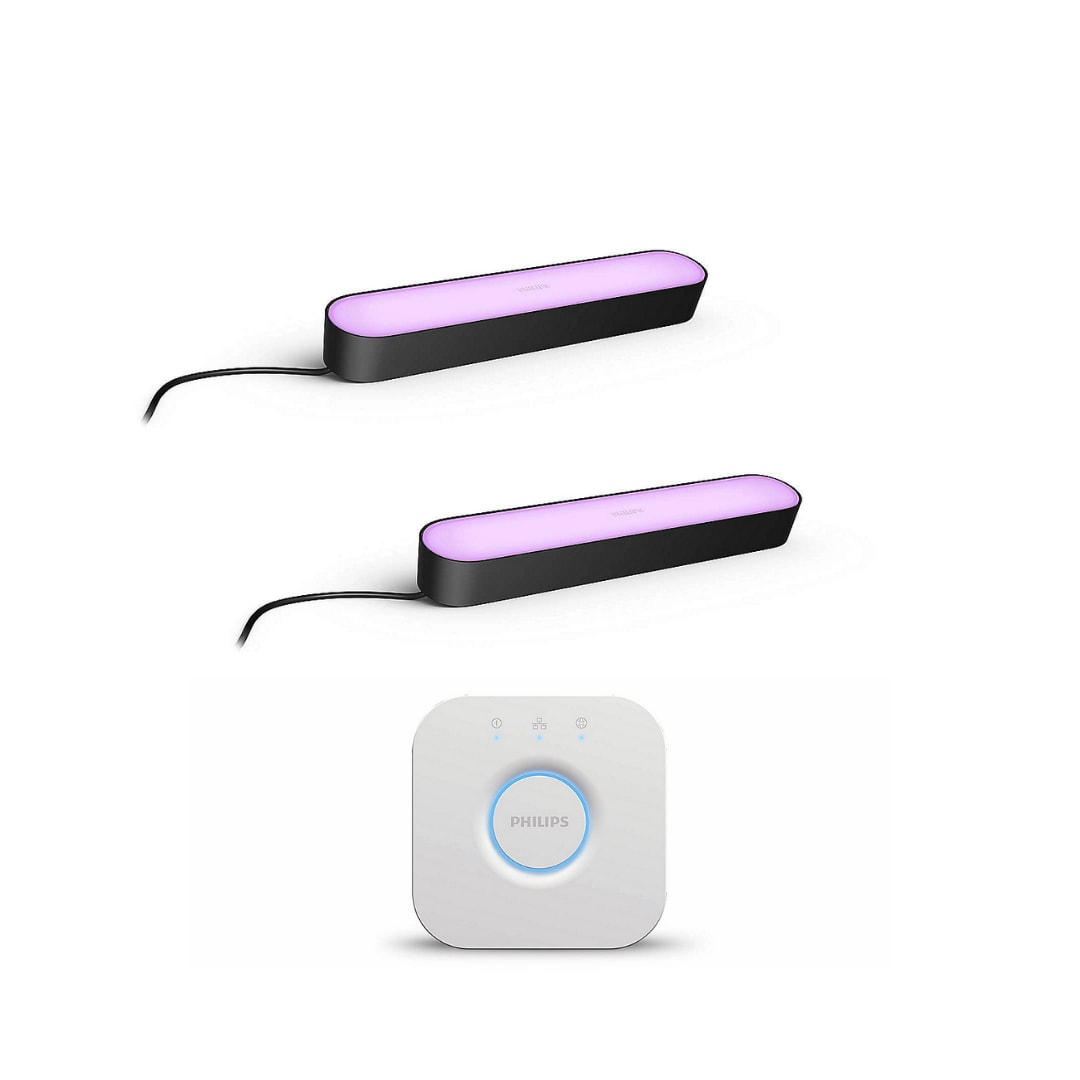 Philips Hue White and Color Ambiance Play Lightbar 2er inkl. Netzteil &amp;amp; Bridge