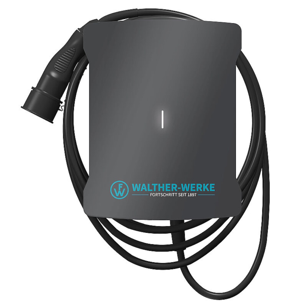 Walther-Werke Wallbox basicEVO Pro 11kW 5m Ladeleitung schwarz