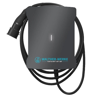 Walther -Werke Wallbox basicEVO Pro 11kW 5m Ladeleitung schwarz | 04015609210763