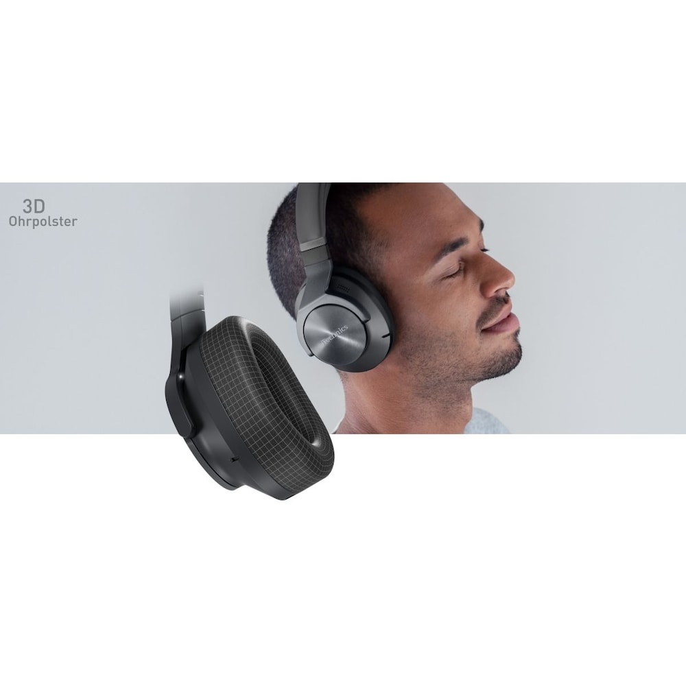 Technics EAH-A800E-S Premium Bluetooth Over Ear Kopfhörer Dolomit Silber