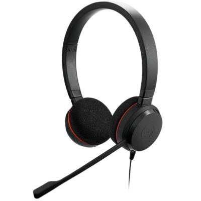 Soundstation/Stereo günstig Kaufen-Jabra Evolve 20 UC Stereo USB Headset schwarz USB-C. Jabra Evolve 20 UC Stereo USB Headset schwarz USB-C <![CDATA[• Geräuschisolierendes Design für mehr Konzentration • mit allen Plattformen kompatibel • Anschluß über USB-C • Starten, Annehmen