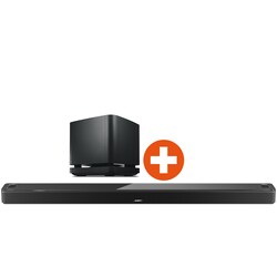 Bose Smart Soundbar 900 Bass Module 500, Multiroom, WLAN, Bluetooth - schwarz