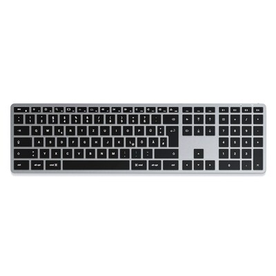 Bluetooth FM günstig Kaufen-Satechi Slim X3 Bluetooth Tastatur. Satechi Slim X3 Bluetooth Tastatur <![CDATA[• Bluetooth Tastatur mit ca. 60h Betriebszeit • automatischer Schlafmodus • Masse: 42 x 11 x 1 Zentimeter]]>. 