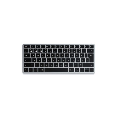 Tech Time günstig Kaufen-Satechi Slim X1 Bluetooth Tastatur. Satechi Slim X1 Bluetooth Tastatur <![CDATA[• Bluetooth Tastatur mit ca. 60h Betriebszeit • automatischer Schlafmodus • Masse: 28,3 x 11,4 x 1 Zentimeter]]>. 