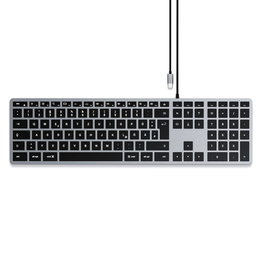 Satechi Slim W3 USB-C kabelgebundene Tastatur