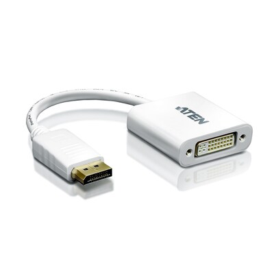 Display Port günstig Kaufen-Aten VC965 DisplayPort zu DVI Adapter. Aten VC965 DisplayPort zu DVI Adapter <![CDATA[• Konvertiert DisplayPort Signale zu DVI Ausgang • DisplayPort 1.2a konform • Hervorragende Videoqualität – bis zu 1920 x 1200, 1080p • Unterstützt VGA, SVGA