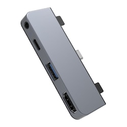 Hyper Drive 4-in-1 USB-C Hub f&uuml;r iPad Pro Grau