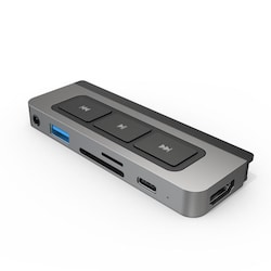 Hyper Drive Media 6-in-1 USB-C Hub f&uuml;r iPad Pro/Air