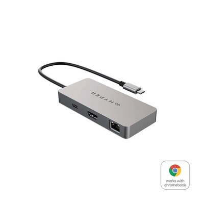 funktioniert günstig Kaufen-Hyper Drive 5-in-1 USB-C Hub. Hyper Drive 5-in-1 USB-C Hub <![CDATA[• Funktioniert mit Chromebooks • Automatische OTA-Firmware-Updates • HDMI 4K 60Hz Ausgang]]>. 