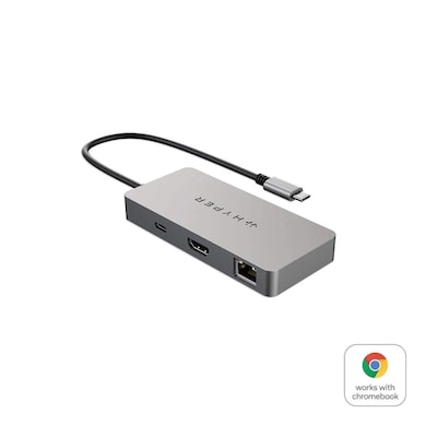 USB Hub günstig Kaufen-Hyper Drive 5-in-1 USB-C Hub. Hyper Drive 5-in-1 USB-C Hub <![CDATA[• Funktioniert mit Chromebooks • Automatische OTA-Firmware-Updates • HDMI 4K 60Hz Ausgang]]>. 