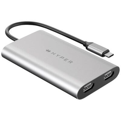 zu DE günstig Kaufen-Hyper Drive USB-C zu Dual HDMI Adapter+PD über USB (M1/M2). Hyper Drive USB-C zu Dual HDMI Adapter+PD über USB (M1/M2) <![CDATA[• Schnelle und einfache Einrichtung • Langlebiges und funktionales Design • Unterstützt USB-C PD 100 W]]>. 