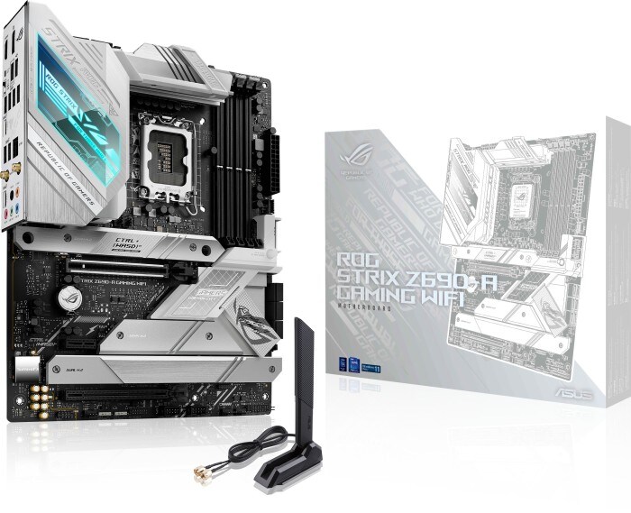 ASUS ROG STRIX Z690-A GAMING WIFI ATX Mainboard Sockel 1700 DP/HDMI/USB-C/WI/BT