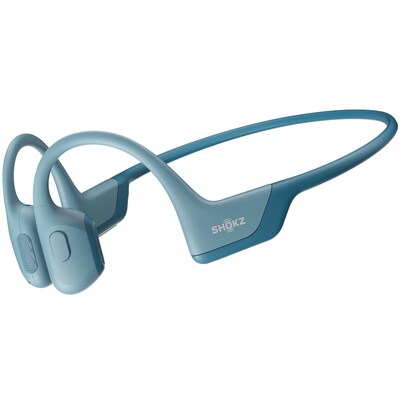 to Be günstig Kaufen-Shokz OpenRun Pro Blue Sportkopfhörer. Shokz OpenRun Pro Blue Sportkopfhörer <![CDATA[• Sportkopfhörer mit Knochenschall-Technologie • Übertragung: Bluetooth, mit Mikrofon für Telefonate • Einsatzgebiet: Sport, 10h Akkulaufzeit • Farb