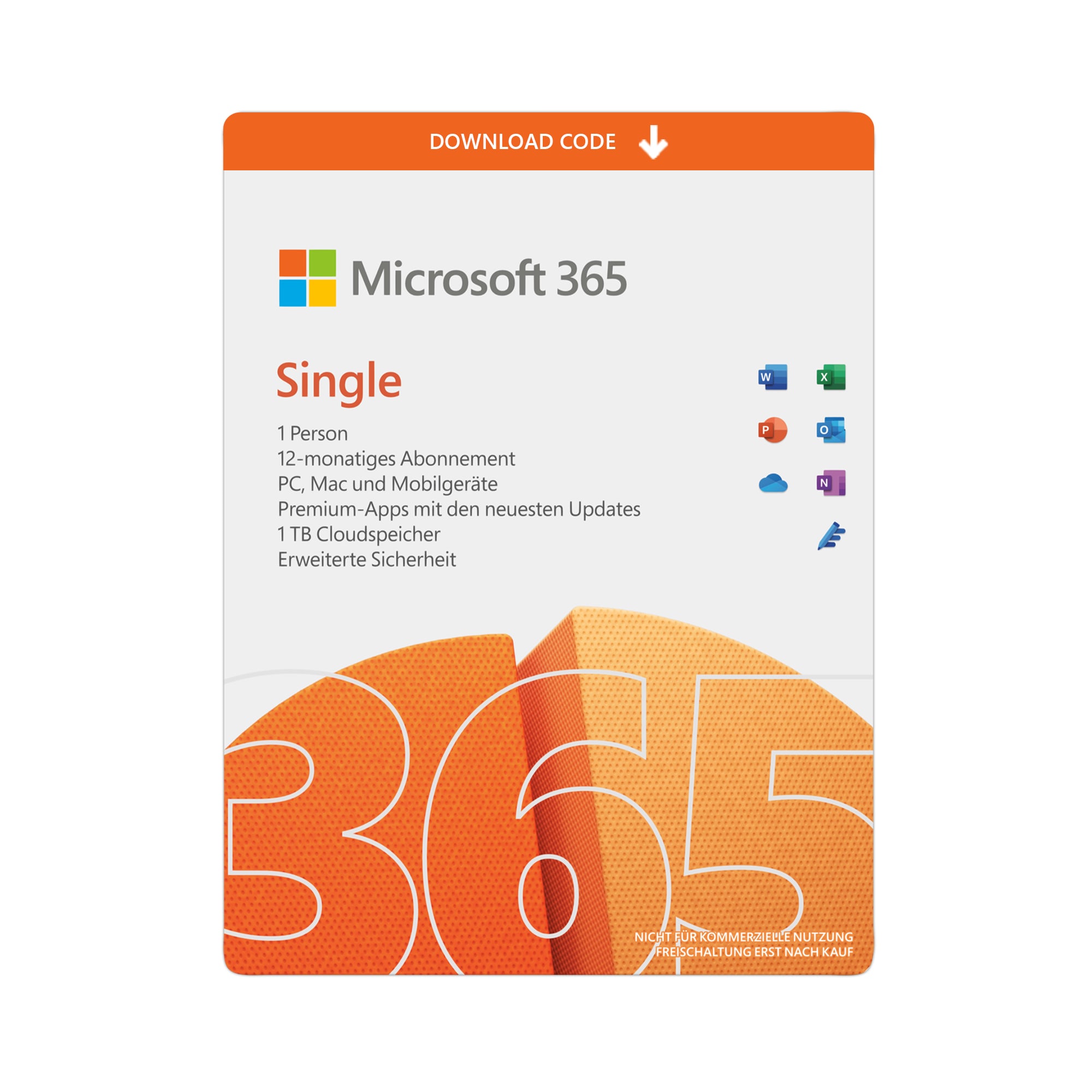 Microsoft 365 Single Download [inkl. Office Apps]