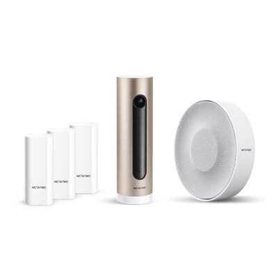 Ho Ho günstig Kaufen-Netatmo Smarte Alarmanlage mit Kamera, Alarmsirene & Tür- und Fenstersensoren. Netatmo Smarte Alarmanlage mit Kamera, Alarmsirene & Tür- und Fenstersensoren <![CDATA[• Smart-Home-Kamera mit revolutionärer Gesichtserkennungstechnologie