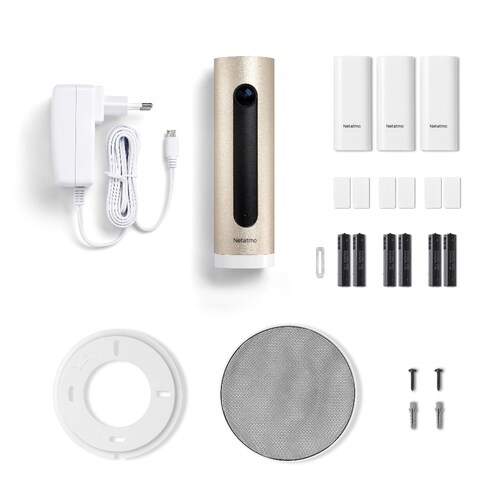 Netatmo Smarte Alarmanlage mit Kamera, Alarmsirene &amp; Tür- und Fenstersensoren
