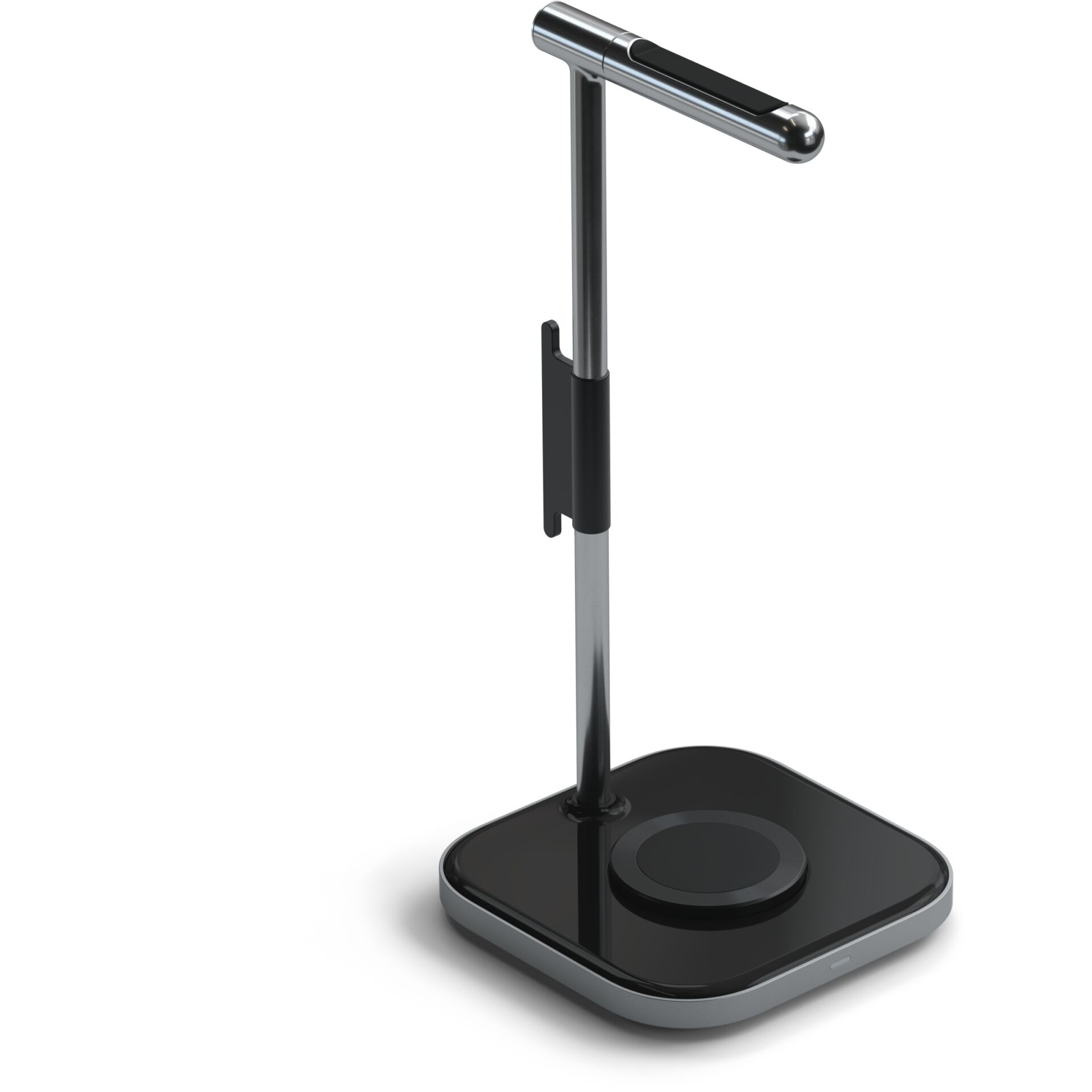 Satechi 2in1 Kopfh&ouml;rer Stand mit Wireless Charger Space Grau