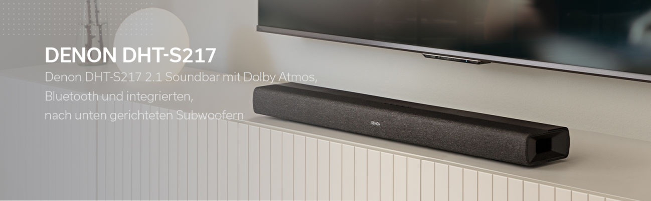 Denon DHT-S217 2.1 Soundbar mit Dolby Atmos