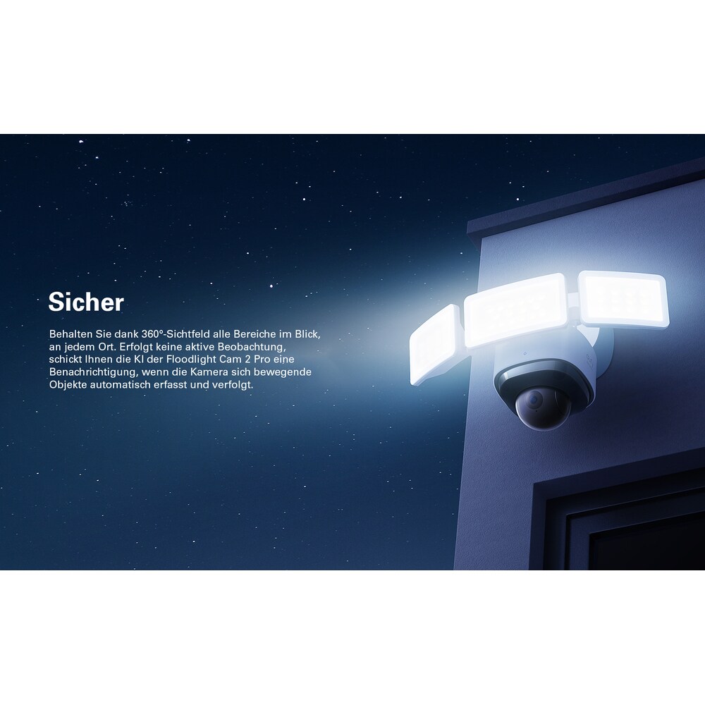 eufy Security Floodlight Cam 2 ProOutdoor-Sicherheitskamera