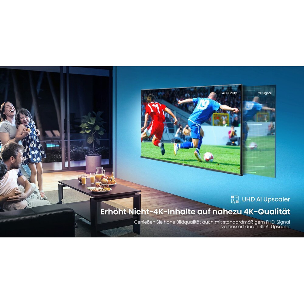 Hisense 43A63H 108cm 43" 4K LED Smart TV Fernseher