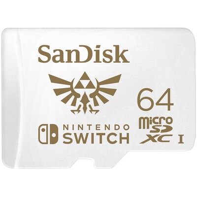 Karte SPEICHERKARTE günstig Kaufen-SanDisk 64 GB microSDXC Speicherkarte für Nintendo Switch™ weiß. SanDisk 64 GB microSDXC Speicherkarte für Nintendo Switch™ weiß <![CDATA[• Speichertyp: microSDXC (UHS-I) • Speicherkapazität: 64 GB • lizenziert fü