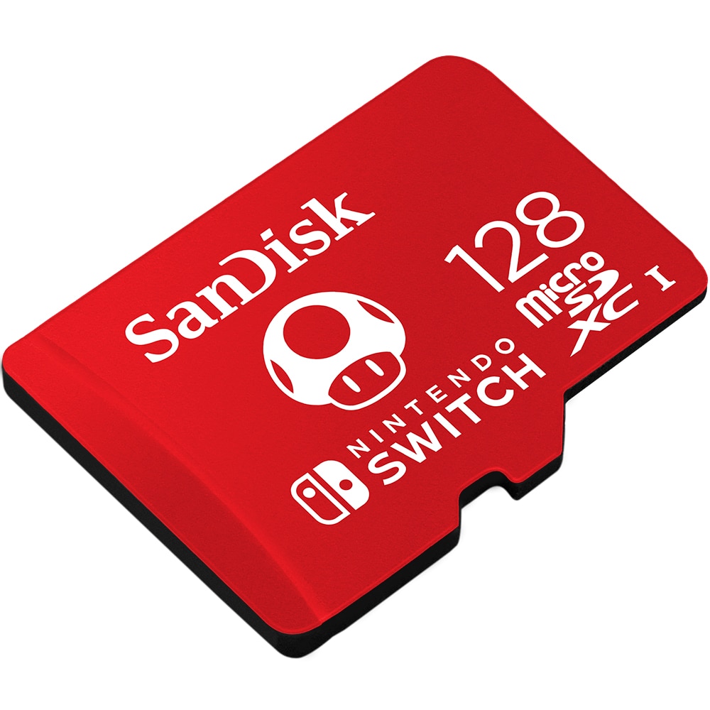 SanDisk 128 GB microSDXC Speicherkarte für Nintendo Switch™ rot